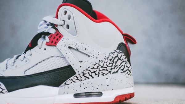 Nike Air Jordan Spizike Kengät Miehille Harmaa Punainen