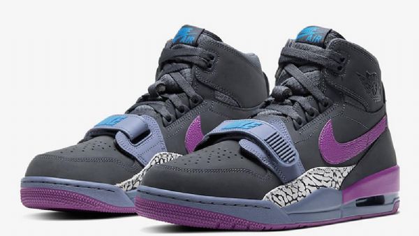 Nike Air Jordan Legacy 312 Kengät Miehille Harmaa Violetti