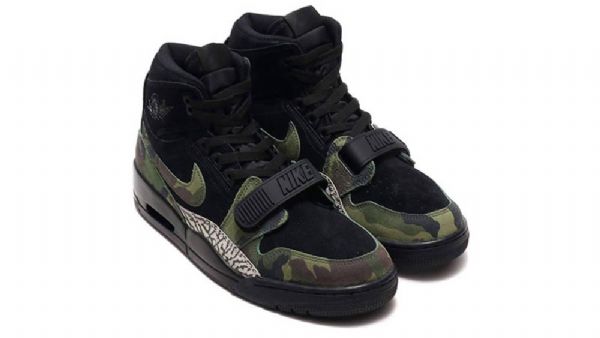 Nike Air Jordan Legacy 312 Kengät Miehille Musta Vihreä