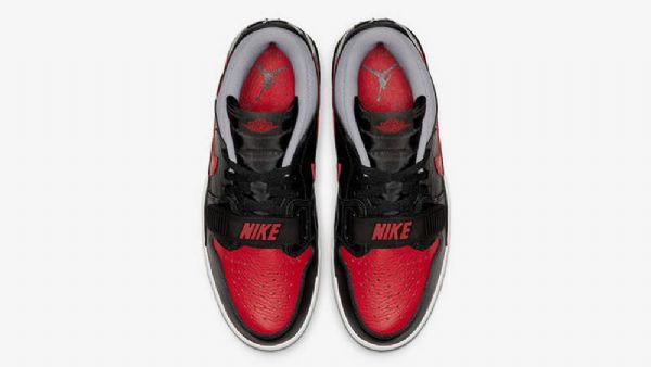 Nike Air Jordan Legacy 312 Low Tops Kengät Miehille Musta Punainen