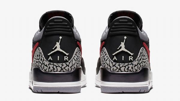 Nike Air Jordan Legacy 312 Low Tops Kengät Miehille Musta Punainen