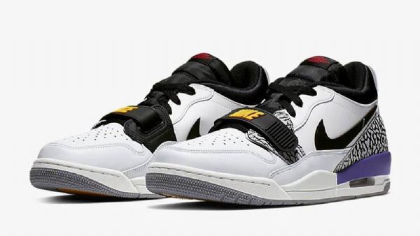 Nike Air Jordan Legacy 312 Low Tops Kengät Miehille Valkoinen Violetti