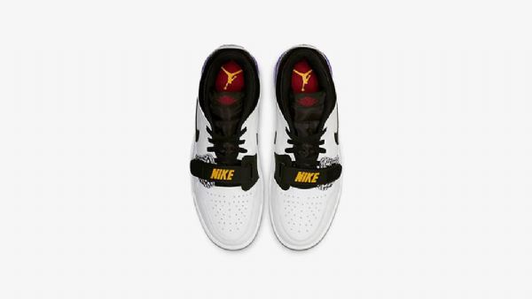 Nike Air Jordan Legacy 312 Low Tops Kengät Miehille Valkoinen Violetti