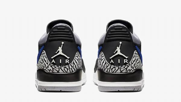 Nike Air Jordan Legacy 312 Matalat Kengät Miehille Musta Sininen