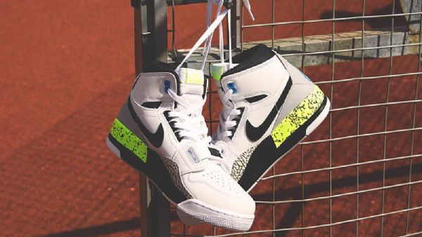 Nike Don C Jordan Legacy 312 Command Force Kengät Miehille Harmaa Vihreä