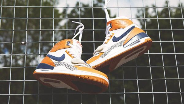 Nike Don C Jordan Legacy 312 Lääkepallokengät Miehille Monivärinen