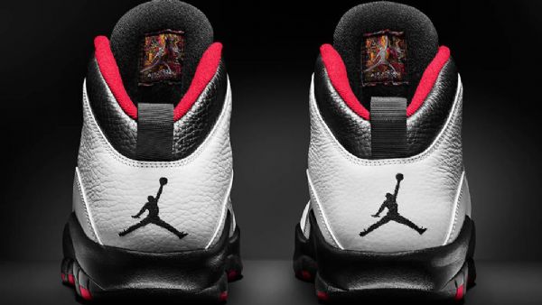 Nike Air Jordan 10 Double Nickel Kengät Miehille Mustavalkoinen