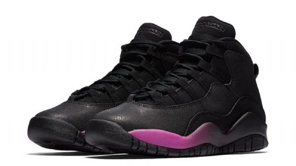 Nike Air Jordan 10 Fade Kengät Miehille Musta