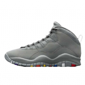Nike Air Jordan 10 Kengät Miehille Harmaa