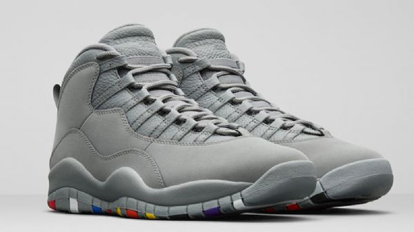 Nike Air Jordan 10 Kengät Miehille Harmaa