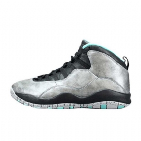 Nike Air Jordan 10 Lady Liberty Kengät Miehille Hopeamusta