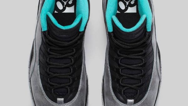 Nike Air Jordan 10 Lady Liberty Kengät Miehille Hopeamusta