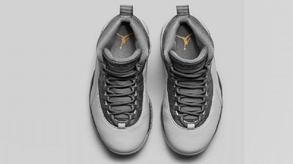 Nike Air Jordan 10 Lontoon Kengät Miehille Musta Harmaa