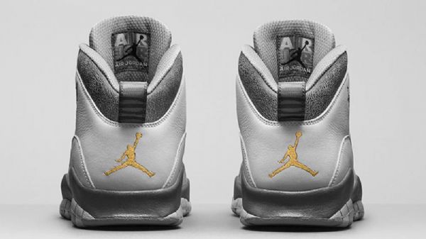 Nike Air Jordan 10 Lontoon Kengät Miehille Musta Harmaa