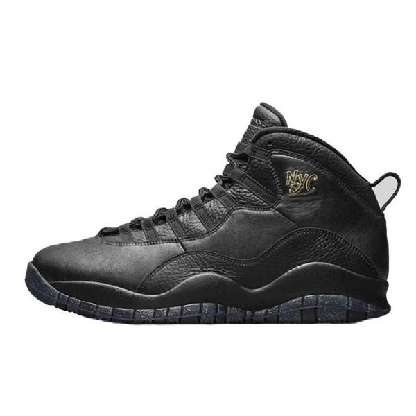 Nike Air Jordan 10 Nyc Miesten Kengät Musta