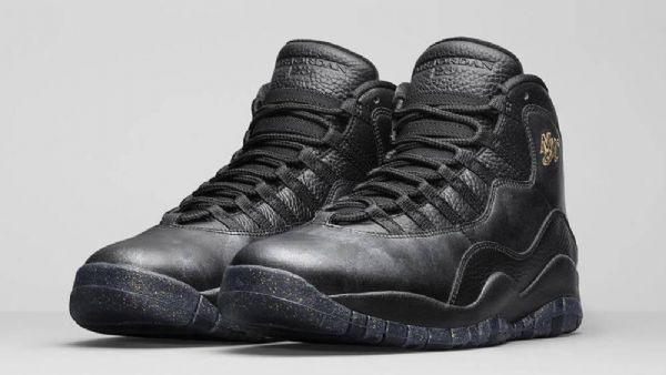 Nike Air Jordan 10 Nyc Miesten Kengät Musta