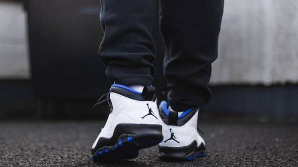 Nike Air Jordan 10 Orlando Miesten Kengät Valkoinen Musta