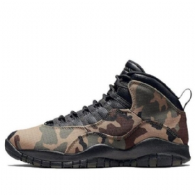 Nike Air Jordan 10 Retro-koripallokengät Miehille Naamiointi