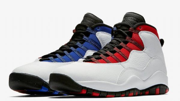 Nike Air Jordan 10 Retro Russell Westbrook Luokka 2006 Miesten Kengät Valkoinen Punainen