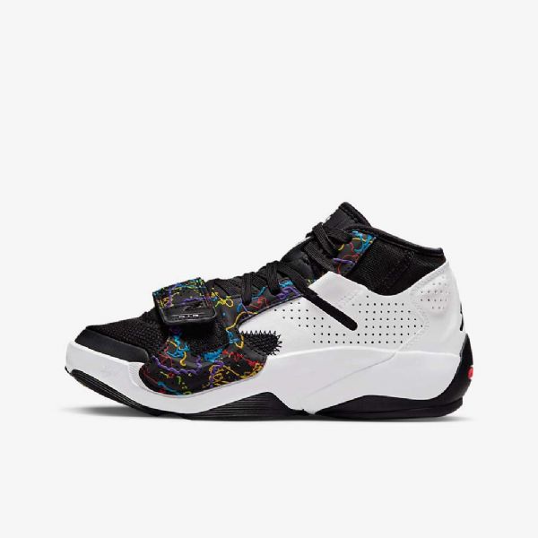 Nike Air Jordan Zion 2 Kengät Lapsille Musta Vihreä Valkoinen