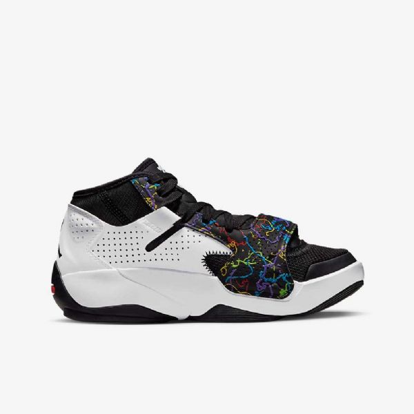 Nike Air Jordan Zion 2 Kengät Lapsille Musta Vihreä Valkoinen