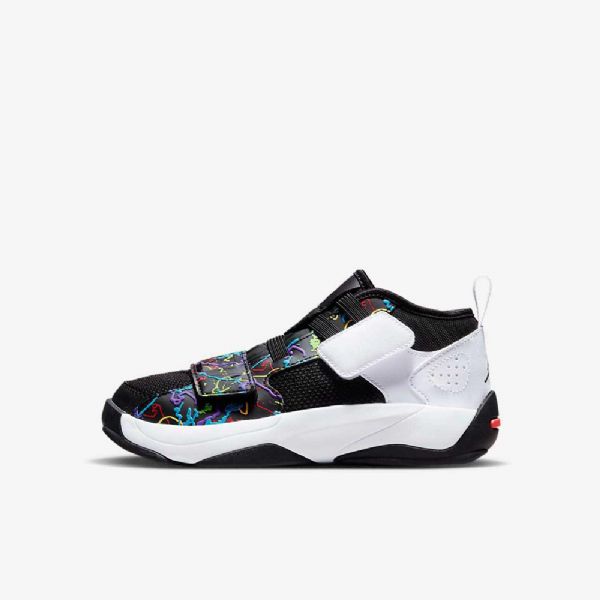 Nike Air Jordan Zion 2 Kengät Lapsille Musta Vihreä Valkoinen