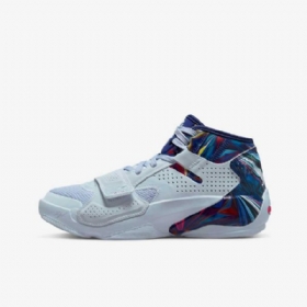 Nike Air Jordan Zion 2 Koripallokengät Lapsille Valkoinen Monivärinen