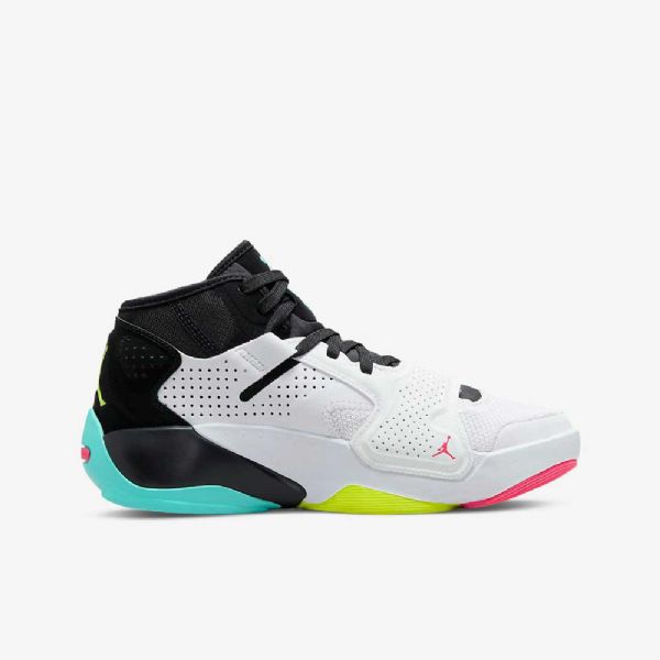 Nike Air Jordan Zion 2 Koripallokengät Lapsille Valkoinen Monivärinen