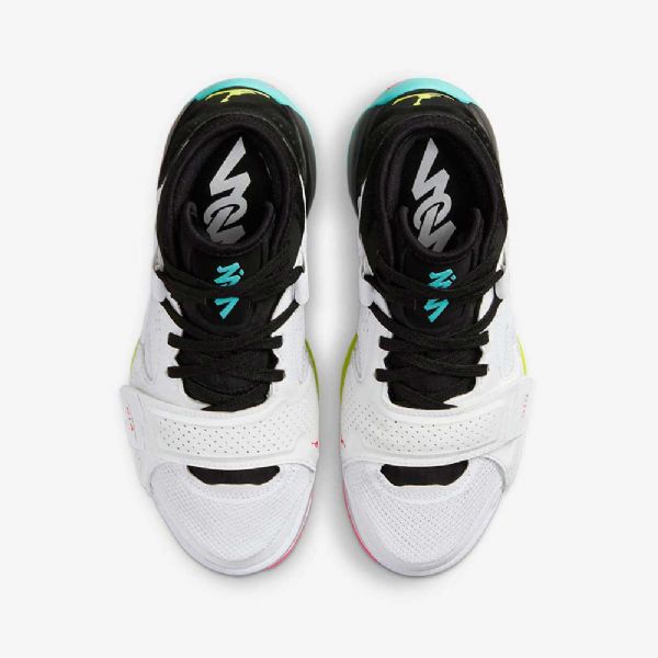 Nike Air Jordan Zion 2 Koripallokengät Lapsille Valkoinen Monivärinen