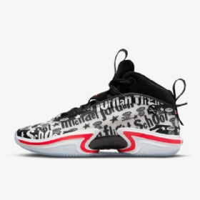 Nike Air Jordan Xxxvi Fs Koripallokengät Miehille Mustavalkoinen