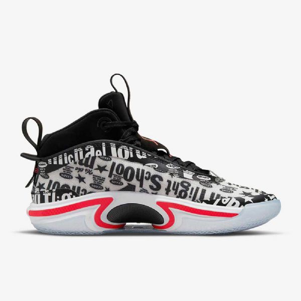 Nike Air Jordan Xxxvi Fs Koripallokengät Miehille Mustavalkoinen