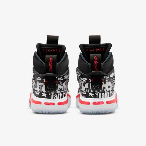 Nike Air Jordan Xxxvi Fs Koripallokengät Miehille Mustavalkoinen