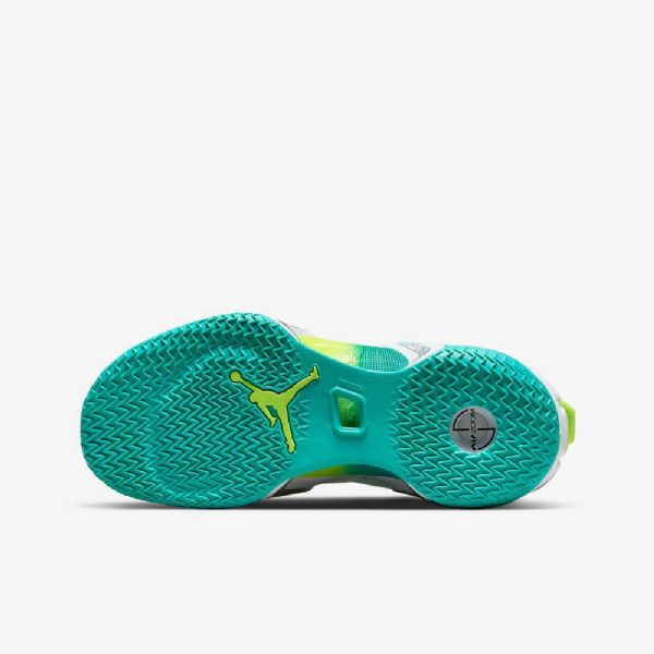 Nike Air Jordan Xxxvi Guo Koripallokengät Lapsille Valkoinen Hopea