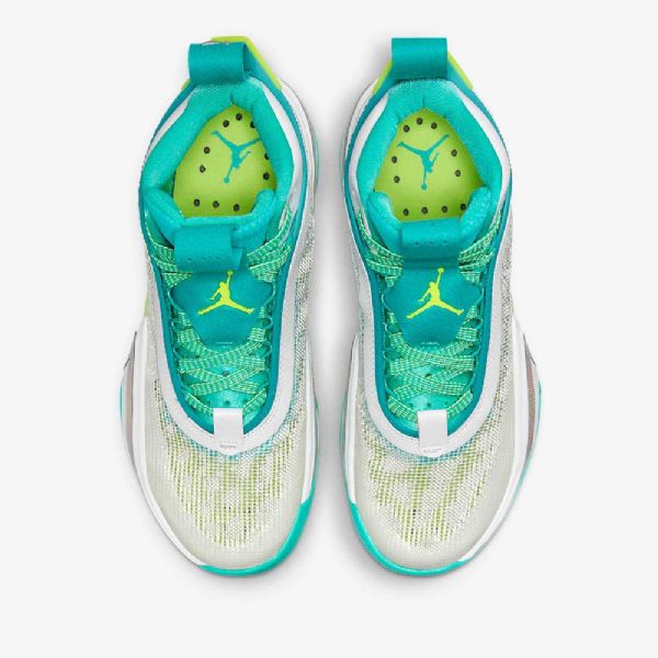 Nike Air Jordan Xxxvi Guo Koripallokengät Lapsille Valkoinen Hopea