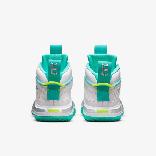 Nike Air Jordan Xxxvi Guo Koripallokengät Lapsille Valkoinen Hopea