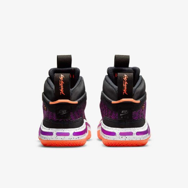 Nike Air Jordan Xxxvi Koripallokengät Lapsille Musta Valkoinen Mango