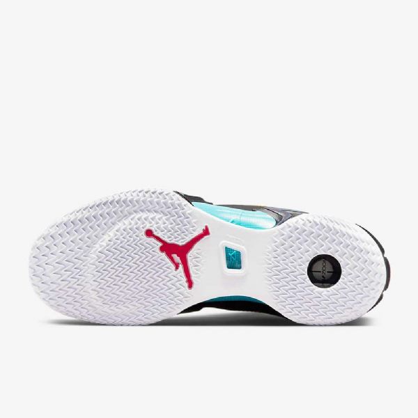 Nike Air Jordan Xxxvi Matalat Koripallokengät Miehille Musta Monivärinen