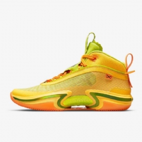 Nike Air Jordan Xxxvi Taco Jay Koripallokengät Miehille Keltainen Vihreä Musta