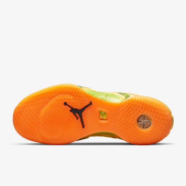 Nike Air Jordan Xxxvi Taco Jay Koripallokengät Miehille Keltainen Vihreä Musta