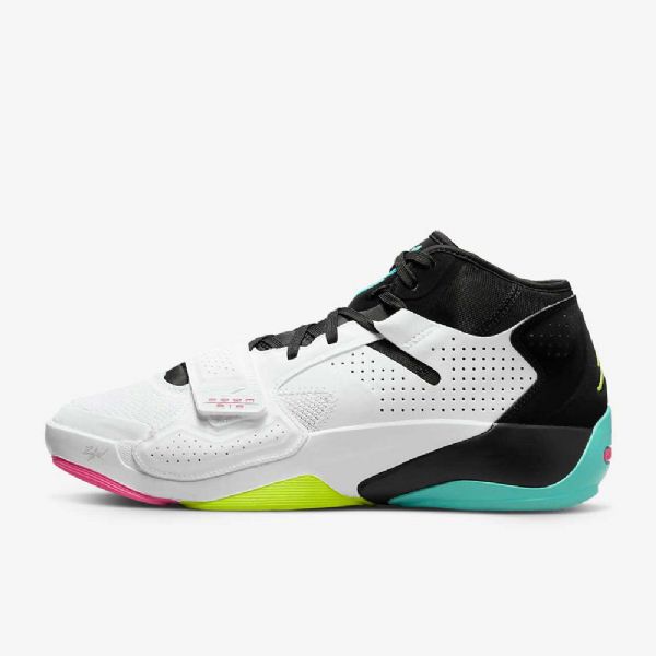 Nike Air Jordan Zion 2 Koripallokengät Miehille Valkoinen Musta Turkoosi
