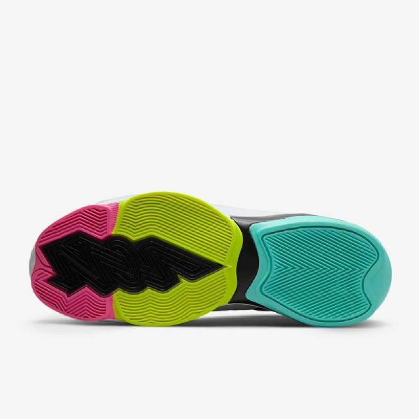 Nike Air Jordan Zion 2 Koripallokengät Miehille Valkoinen Musta Turkoosi