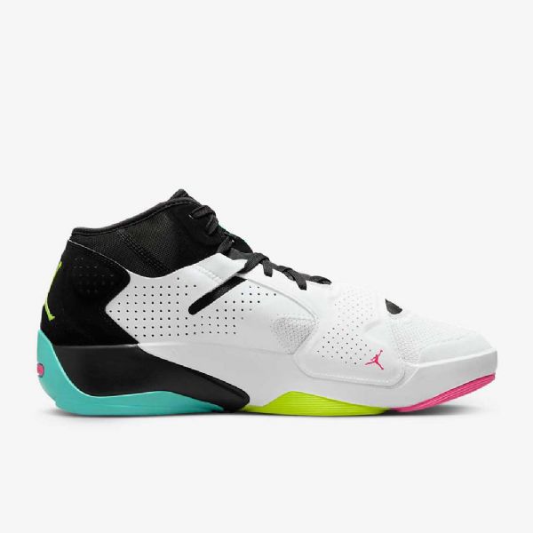 Nike Air Jordan Zion 2 Koripallokengät Miehille Valkoinen Musta Turkoosi
