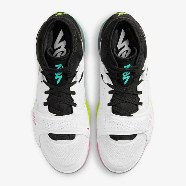 Nike Air Jordan Zion 2 Koripallokengät Miehille Valkoinen Musta Turkoosi
