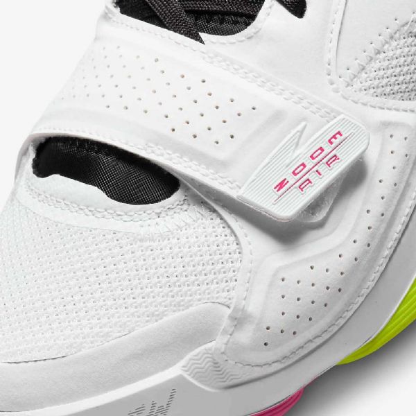 Nike Air Jordan Zion 2 Koripallokengät Miehille Valkoinen Musta Turkoosi