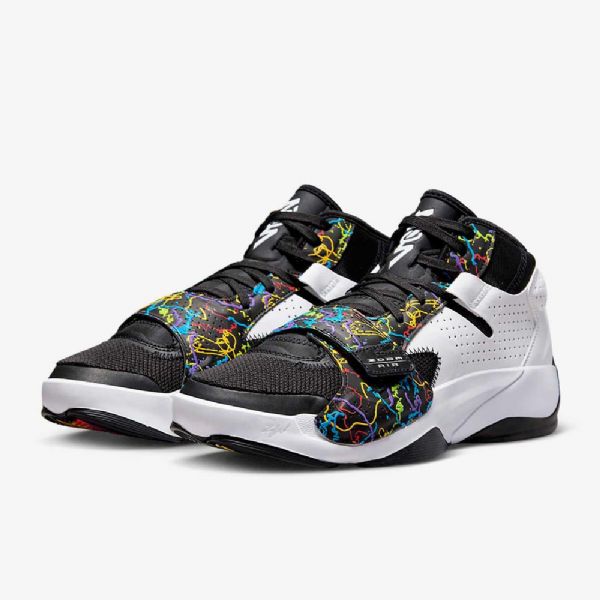 Nike Air Jordan Zion 2 Miesten Koripallokengät Musta Vihreä Valkoinen