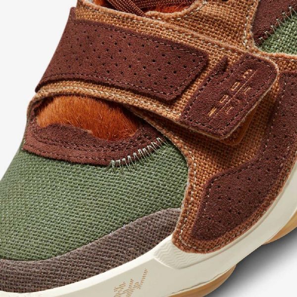 Nike Air Jordan Zion 2 Miesten Koripallokengät Ruskea Vihreä