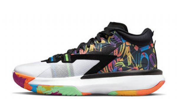 Nike Zion Williamson Jordan 1 Noah Kengät Miehille Monivärinen