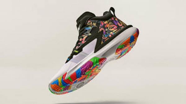 Nike Zion Williamson Jordan 1 Noah Kengät Miehille Monivärinen