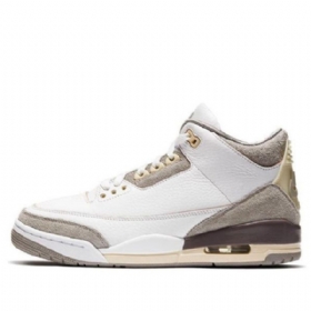 Nike A Ma Maniére Air Jordan 3 Retro Sp Koripallokengät Naisille Valkoinen