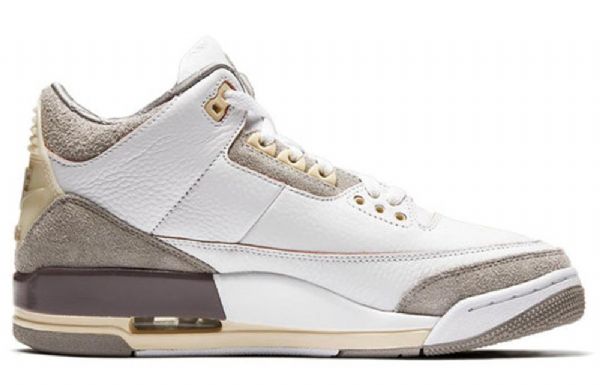 Nike A Ma Maniére Air Jordan 3 Retro Sp Koripallokengät Naisille Valkoinen